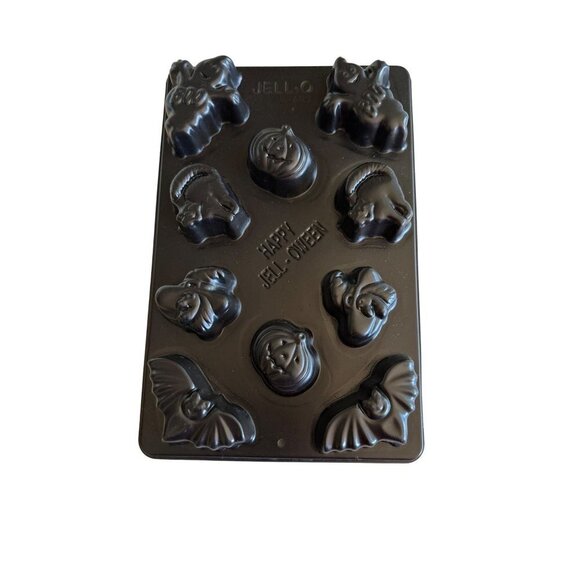 Jello Holiday Halloween Black Happy Jell-Oween Jiggler Mold - Picture 1 of 5